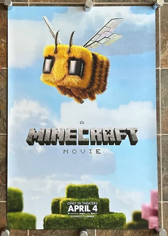 Minecraft filmplansch