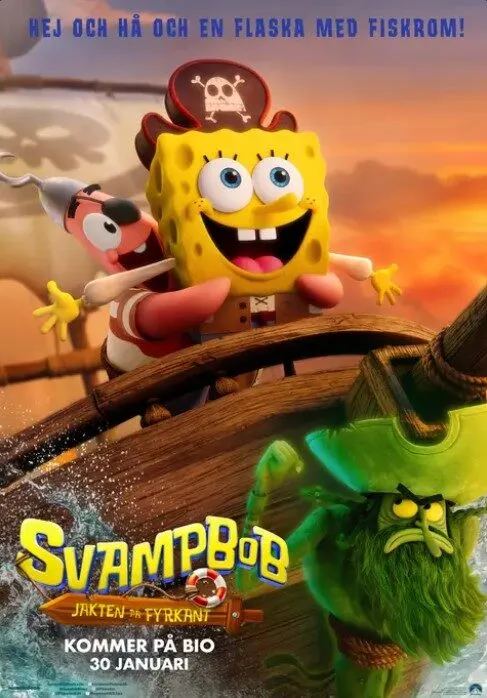 Svampbob - jakten på fyrkant