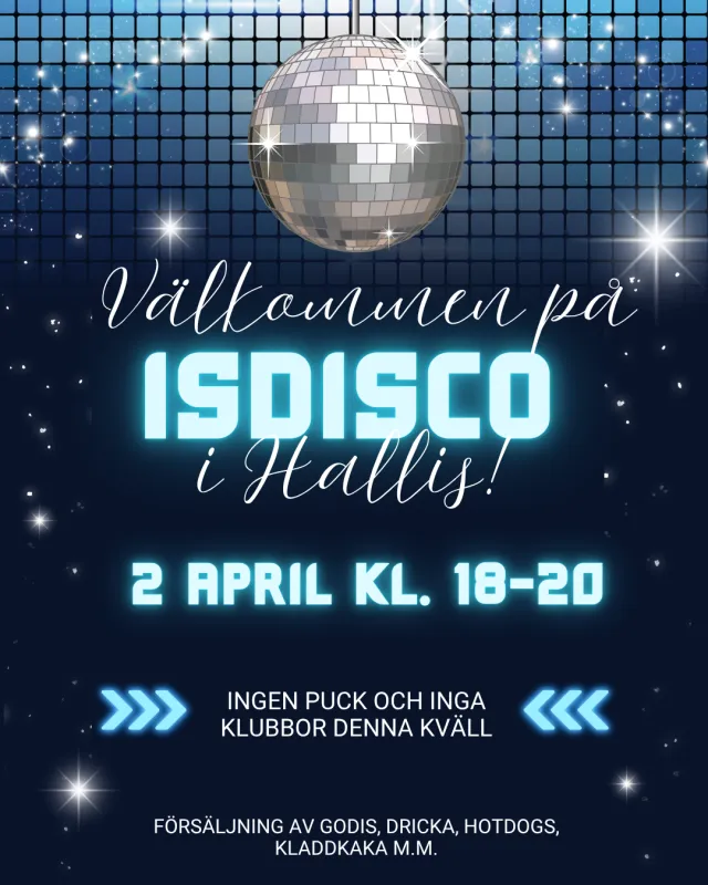 affisch om isdisco